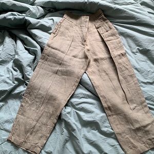 Vintage French Linen Pants